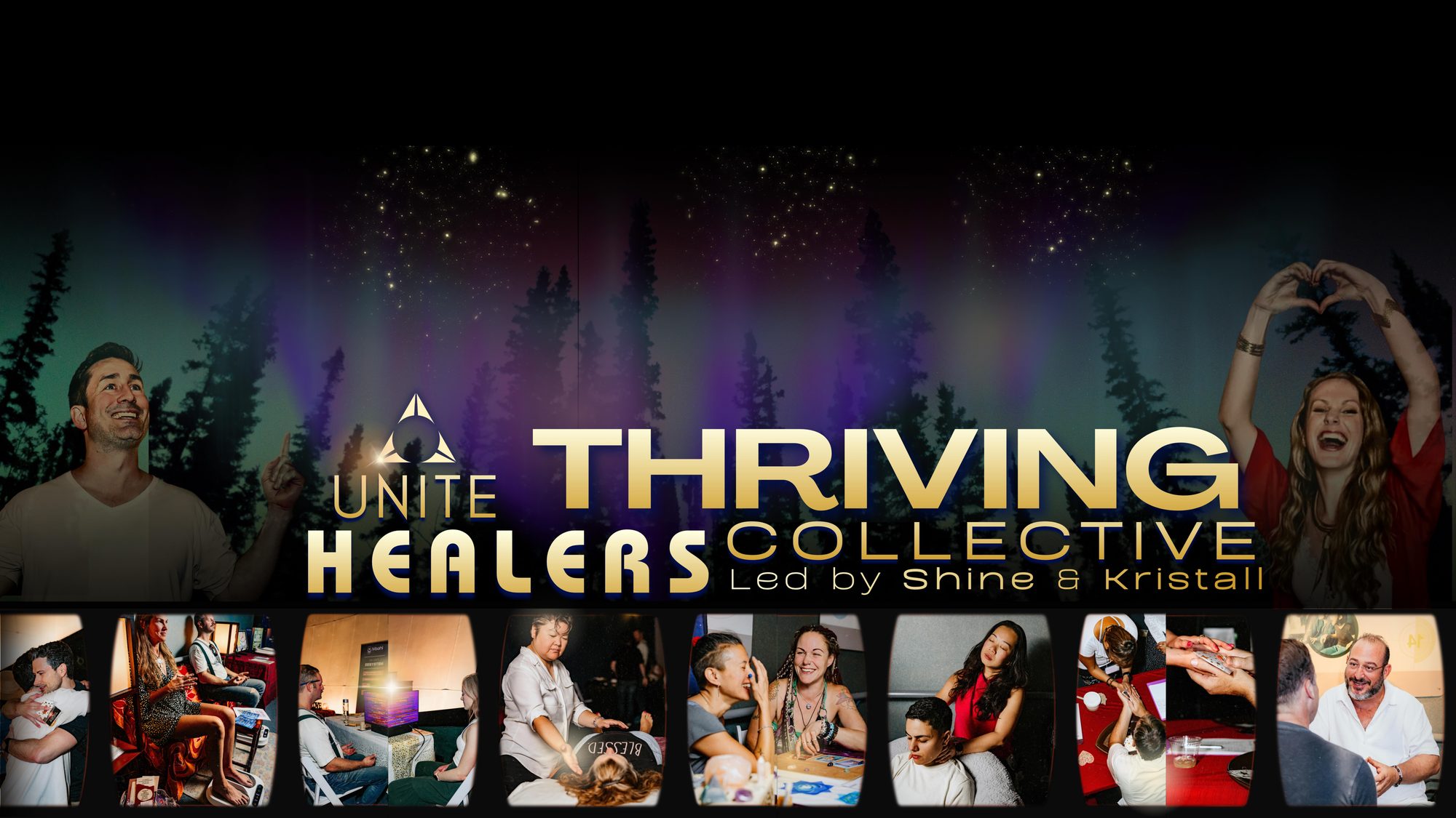 UNITE's Thriving Healers Collective, hosted by Shine and Kristall